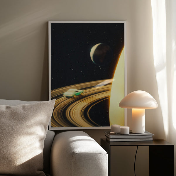 Tablou înramat „Saturn Highway” de Taudalpoi