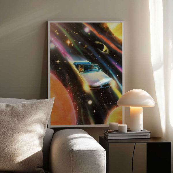 Tablou înramat „When The Light Gets In” de Taudalpoi