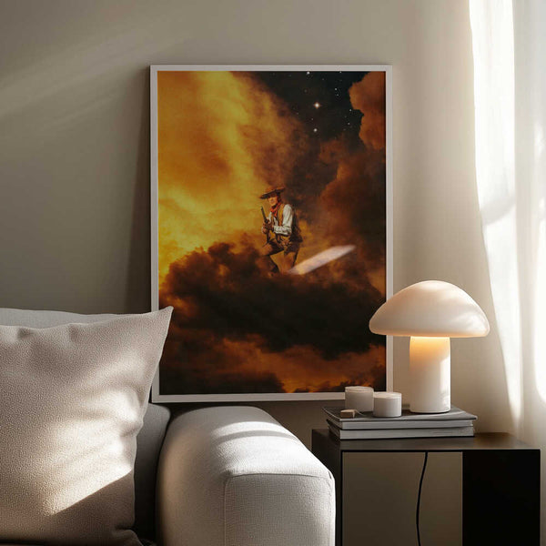 Tablou înramat „Cowboy I” de Taudalpoi