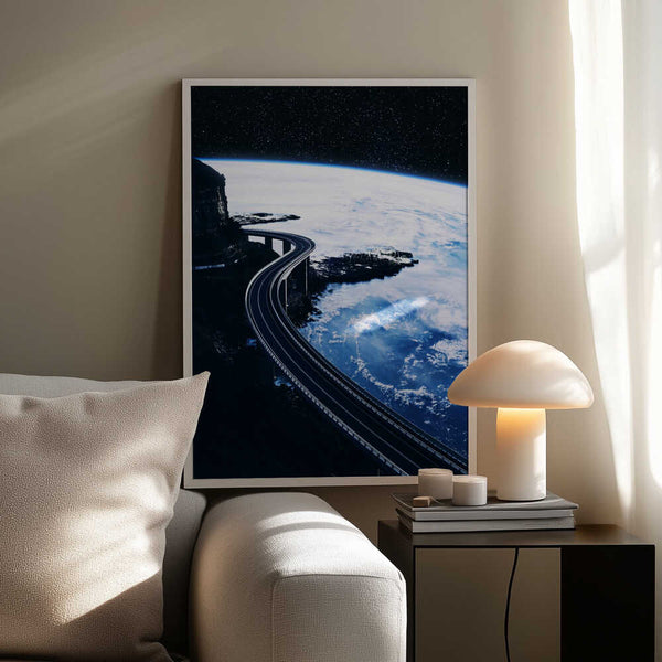 Tablou înramat „Road To Infinity” de Taudalpoi