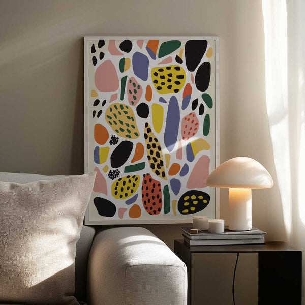 Tablou înramat „Colorful Chaos” de Treechild