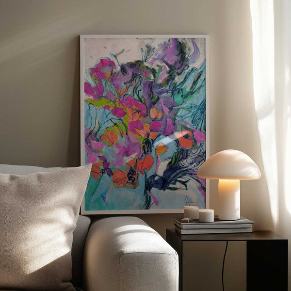 Tablou înramat „Floral Symphony” de Dorothy Fagan