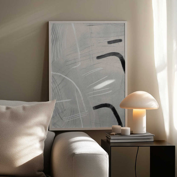 Tablou înramat „Gestual #3” de Alma