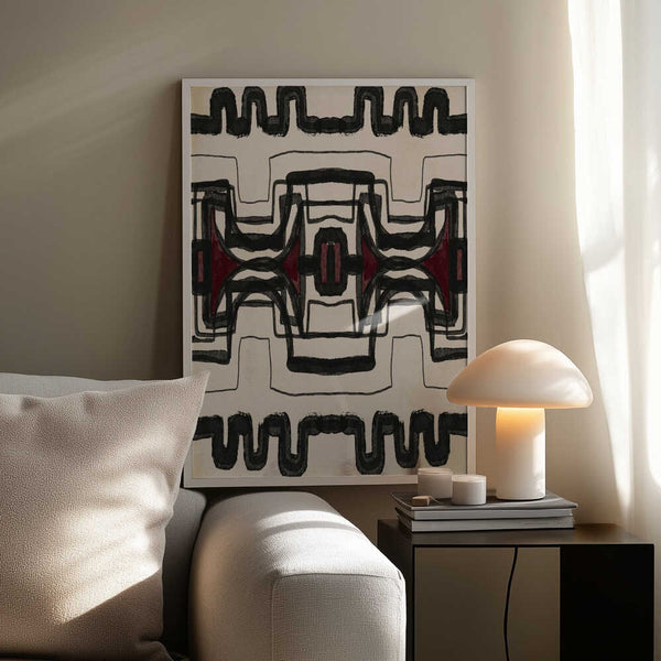 Tablou înramat „Movement II” de Gemma Bardot