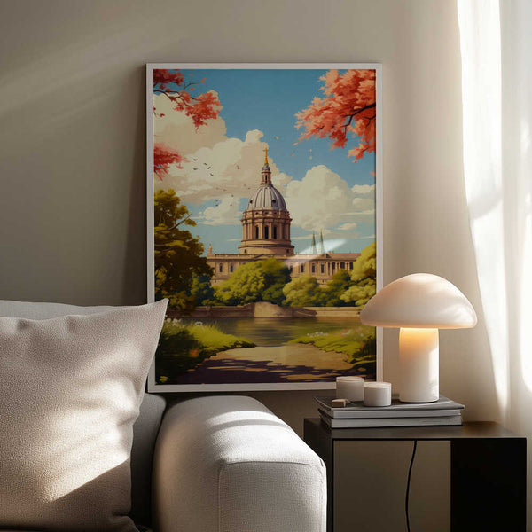 Tablou înramat „Oxford Travel Art” de Taudalpoi