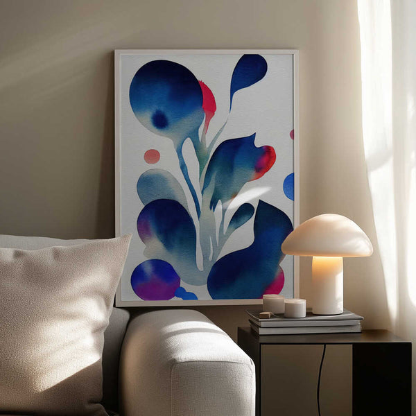 Tablou înramat „Nature Inspired Abstract Watercolor (Day 53)” de Mauro