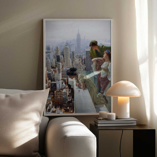 Tablou înramat „Manhattan View” de Dikhotomy