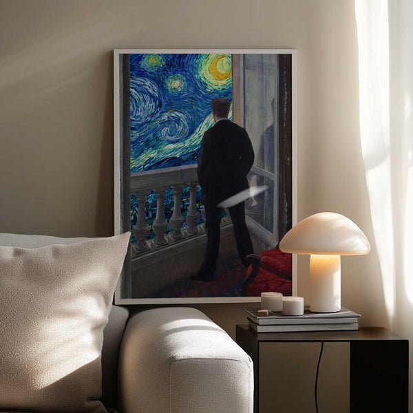 Tablou înramat „Starry Night View” de Dikhotomy