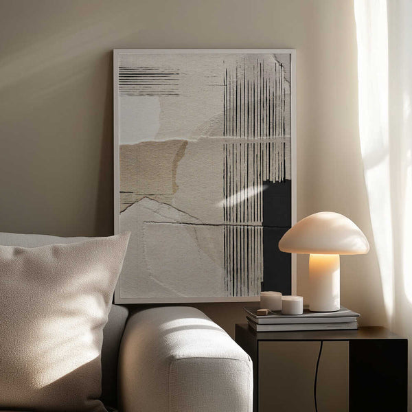 Tablou înramat „Paper Abstract” de Dan Hobday