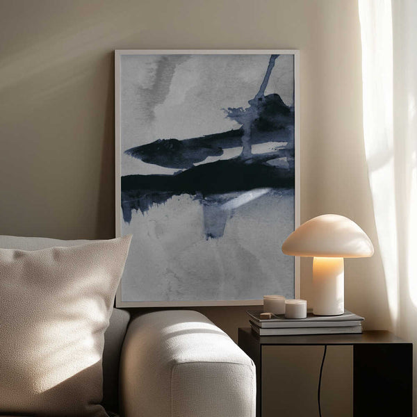 Tablou înramat „Blu 1” de Dan Hobday