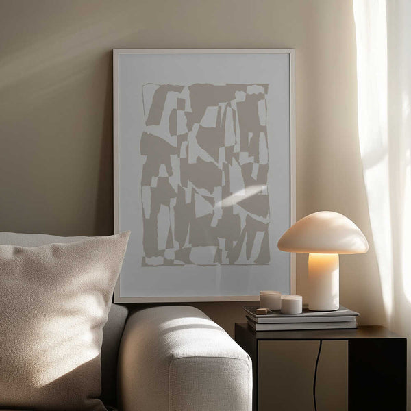 Tablou înramat „Pieces 25Z” de Mareike Böhmer