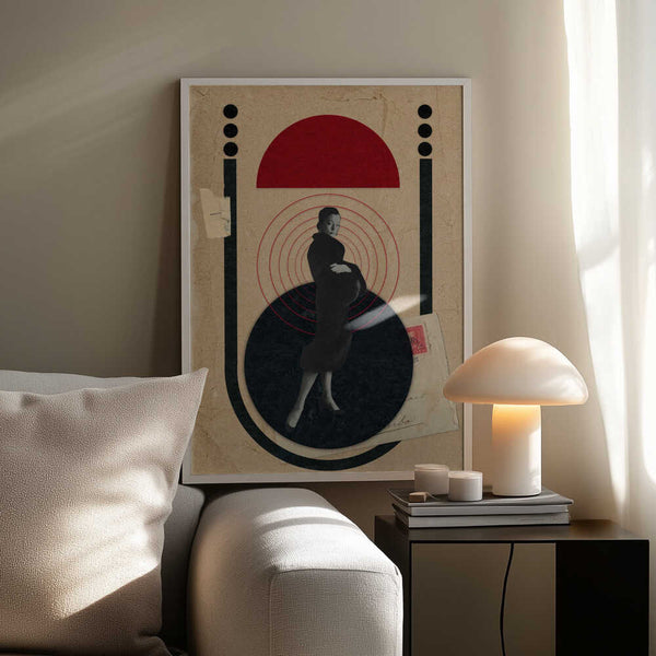 Tablou înramat „Me in the Middle” de Pia Lilenthal