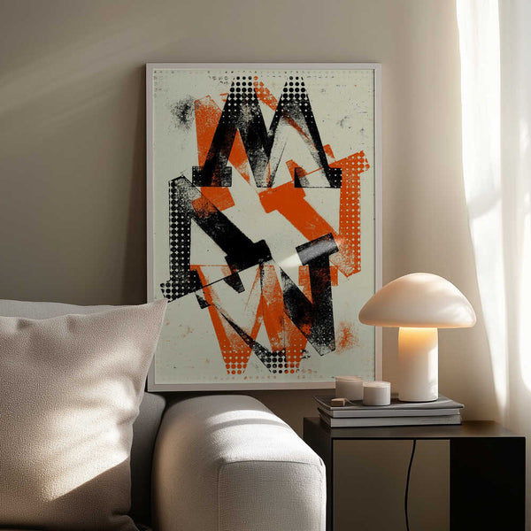 Tablou înramat „Bold Chaos” de Petr Strnad