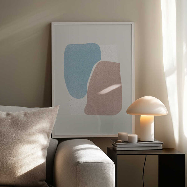 Tablou înramat „Soft Shapes Harmony” de THE MIUUS STUDIO