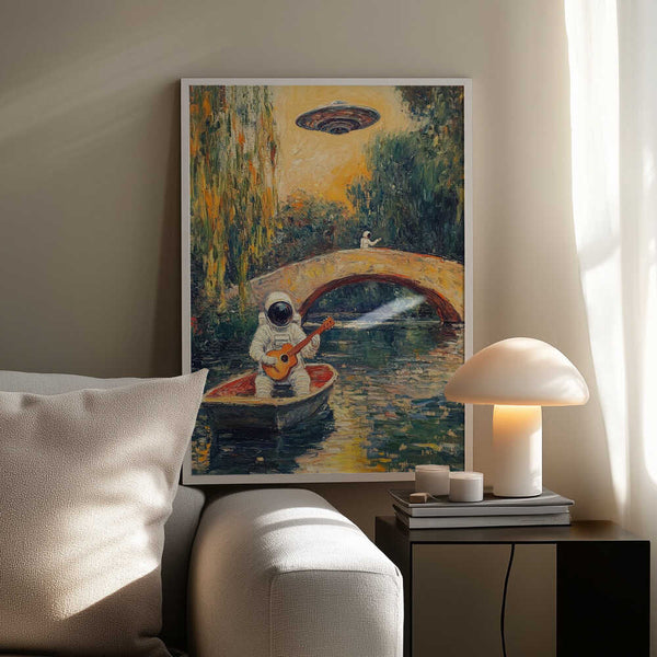 Tablou înramat „Ballad to the river” de Dikhotomy