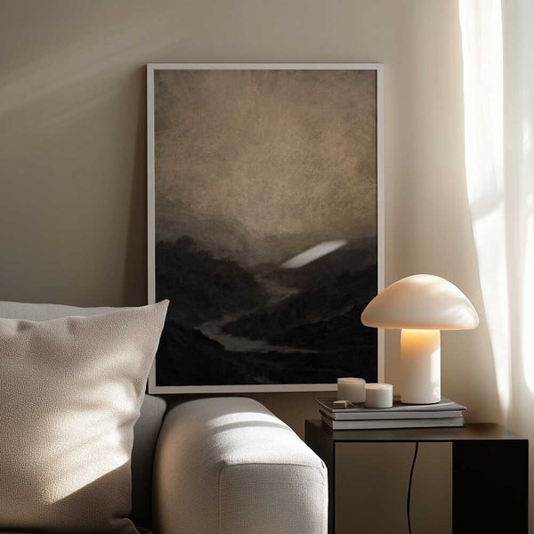 Tablou înramat „Highland River” de Dan Hobday