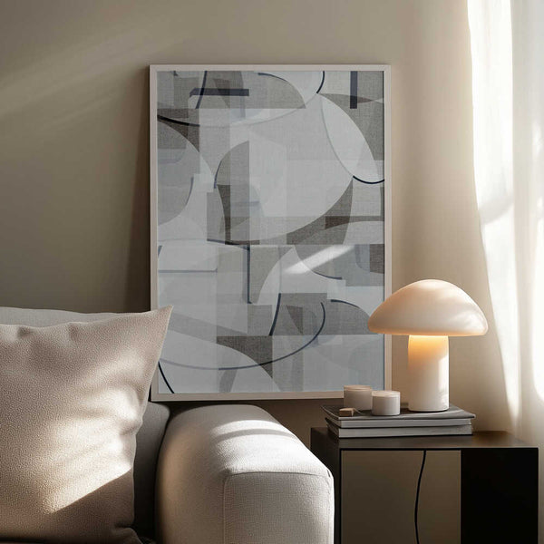 Tablou înramat „Neutral Curves 4” de cartissi