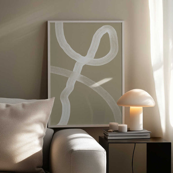 Tablou înramat „Fluid Pathways” de Treechild