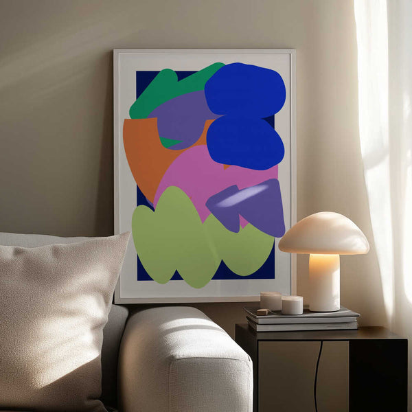 Tablou înramat „HARMONIE VISUELLE” de RS LAB STUDIO