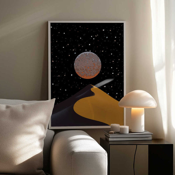 Tablou înramat „Celestial Dunescape” de Nicholas