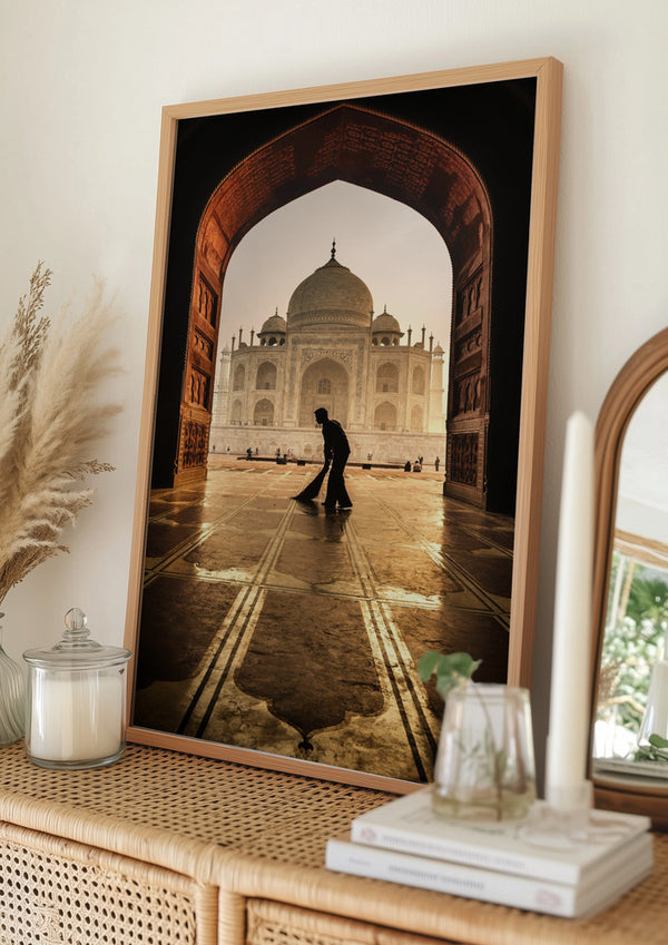 Tablou înramat „taj mahal cleaner” de Pavol Stranak