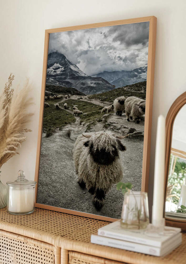 Tablou înramat „Out of my way” de Susanne Landolt