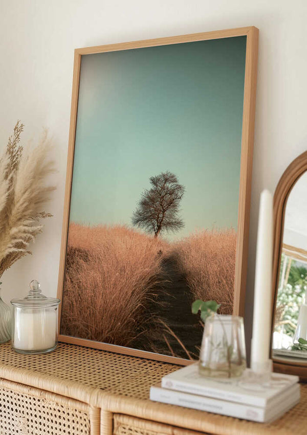 Tablou înramat „Grass and Path” de Jaap van den Helm