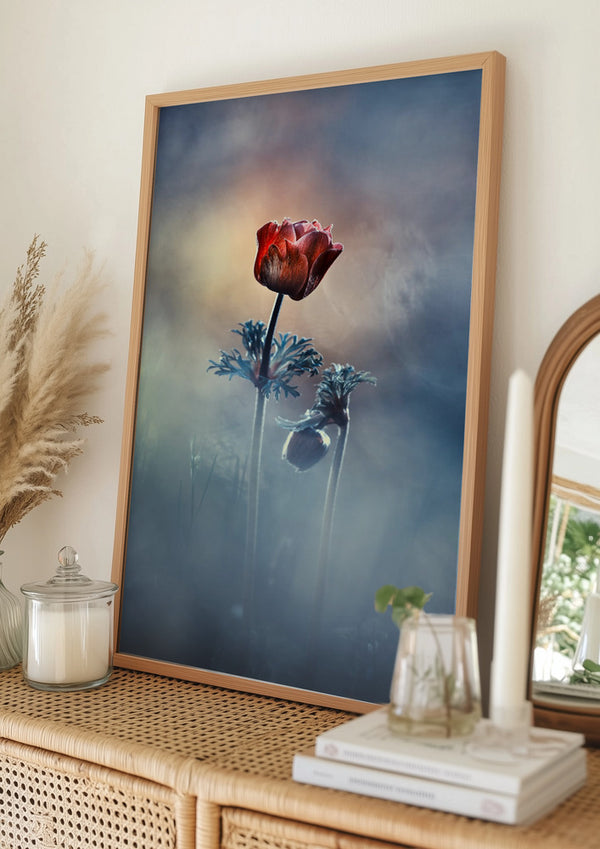 Tablou înramat „Where poetry and memories remain” de Fabien BRAVIN