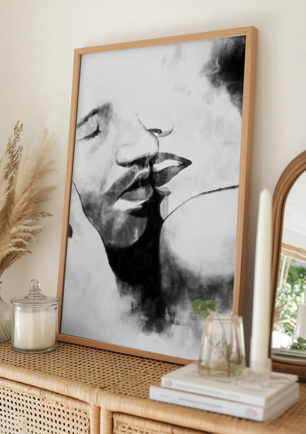 Tablou înramat „Kiss Close” de Pictufy Studio II