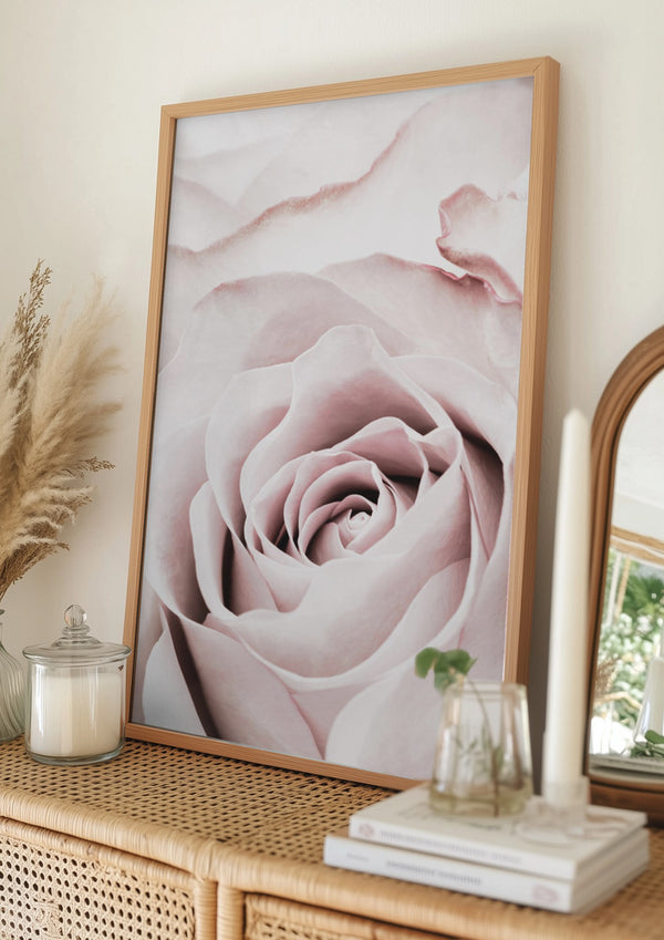 Tablou înramat „Pink Rose No 05” de Pictufy Studio III
