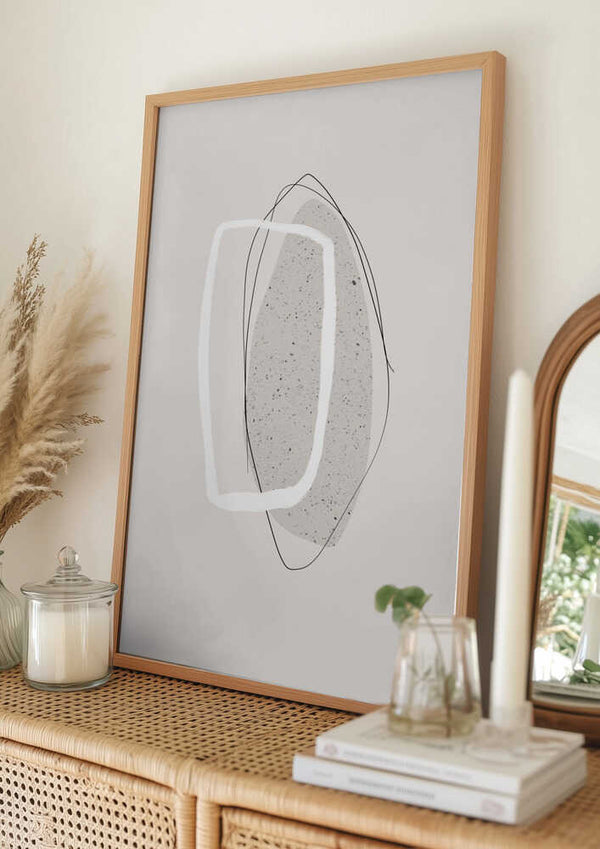 Tablou înramat „Minimal Harmony” de uplusmestudio