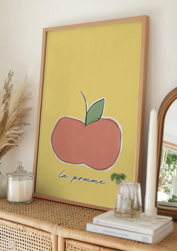 Tablou înramat „Apple Delight” de uplusmestudio