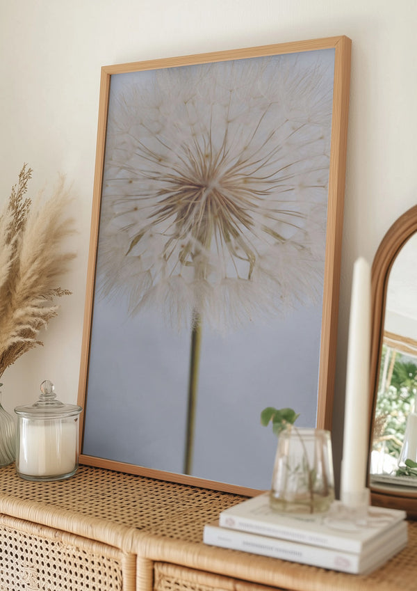 Tablou înramat „Delicate Dandelion” de uplusmestudio