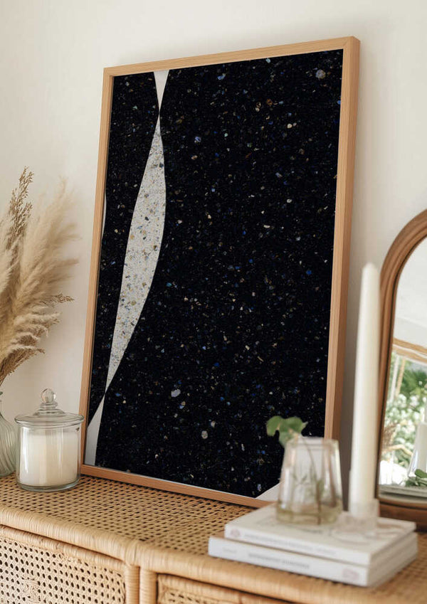 Tablou înramat „Galactic Veins” de uplusmestudio