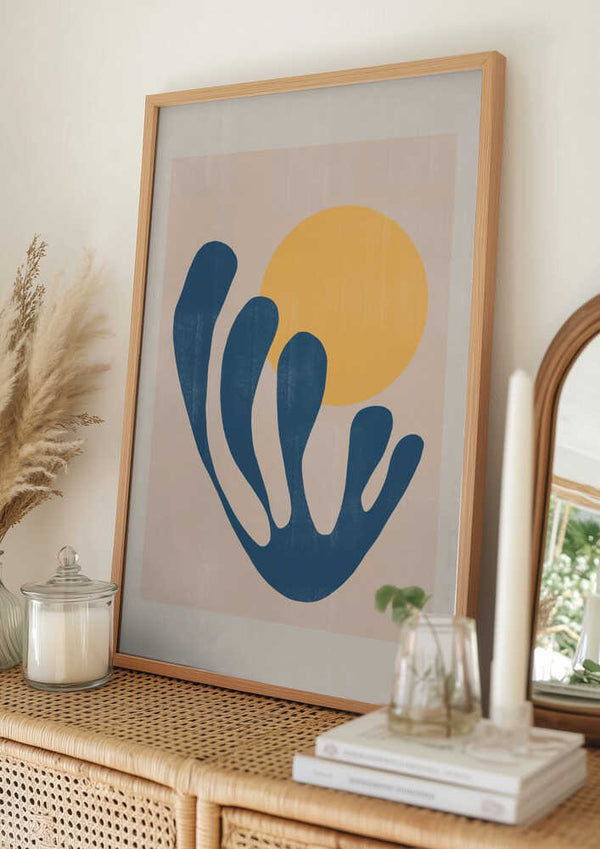 Tablou înramat „Solar Embrace” de THE MIUUS STUDIO