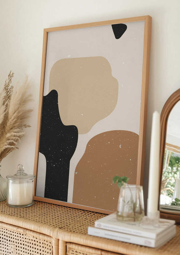 Tablou înramat „Abstract composition 1” de NKTN