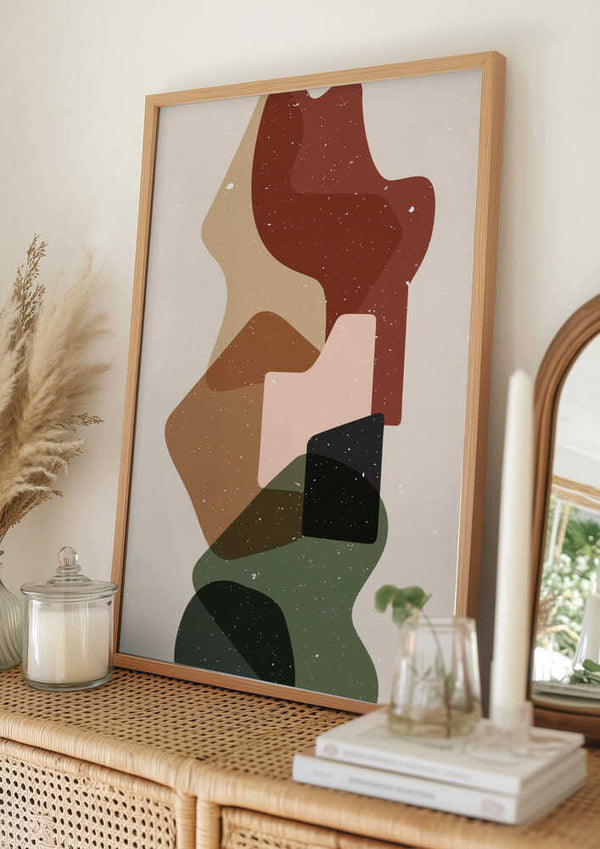 Tablou înramat „Abstract composition 12” de NKTN