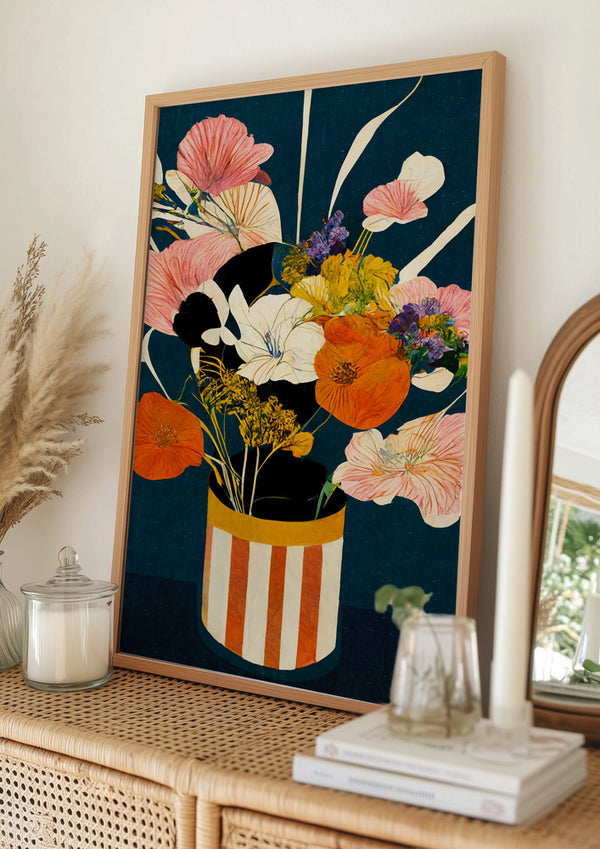 Tablou înramat „Vivid Blossoms” de Treechild