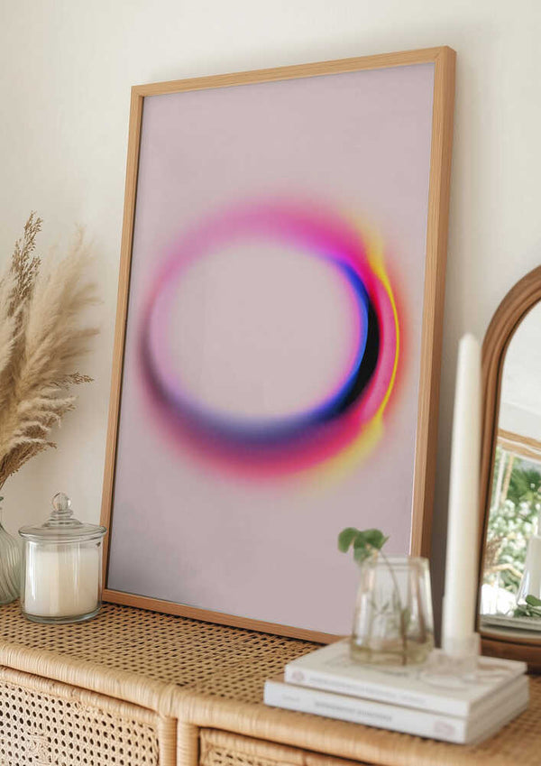 Tablou înramat „Colorful Nebula Ring” de Treechild