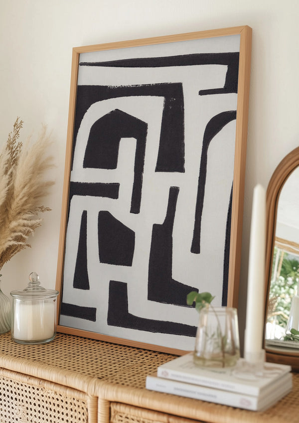 Tablou înramat „Neighbourhood” de Alisa Galitsyna