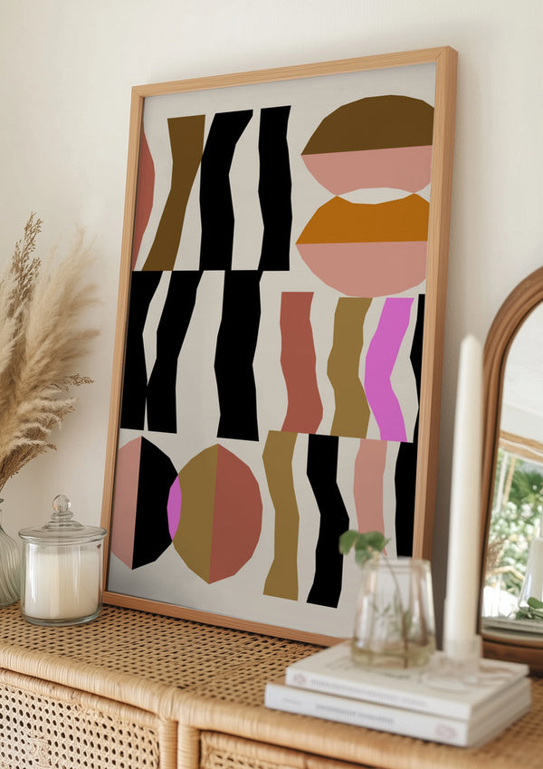 Tablou înramat „Abstract composition 26” de NKTN