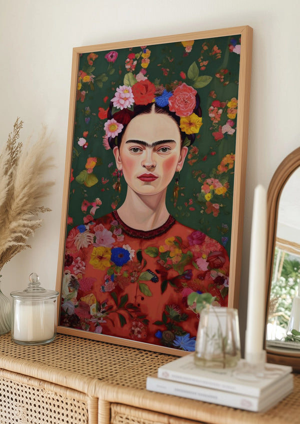 Tablou înramat „Floral Essence” de Treechild