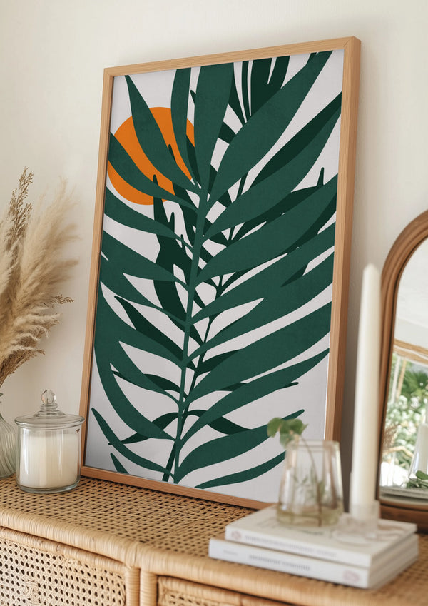 Tablou înramat „Little Miss Sunshine” de Kubistika