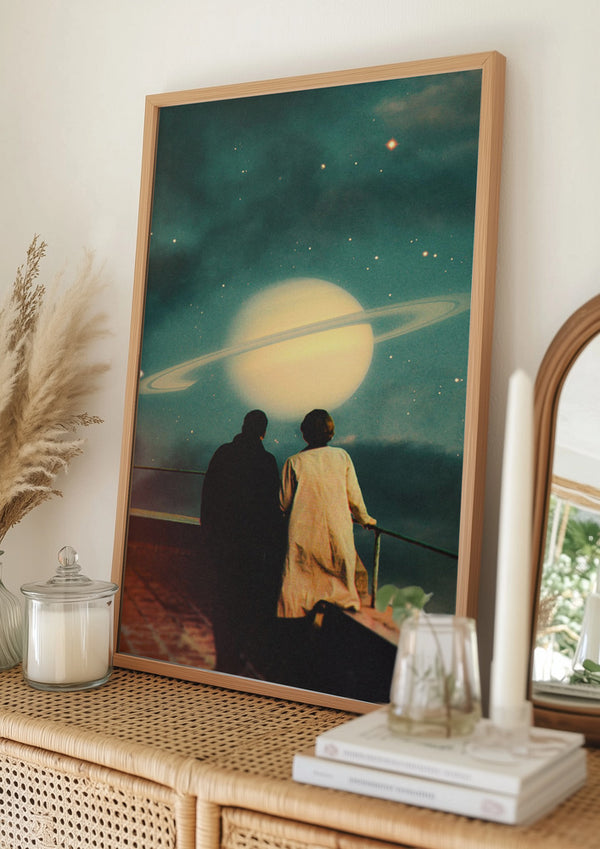 Tablou înramat „Together Through Storms” de Taudalpoi