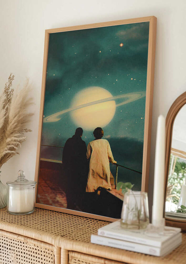 Tablou înramat „Together Through Storms” de Taudalpoi