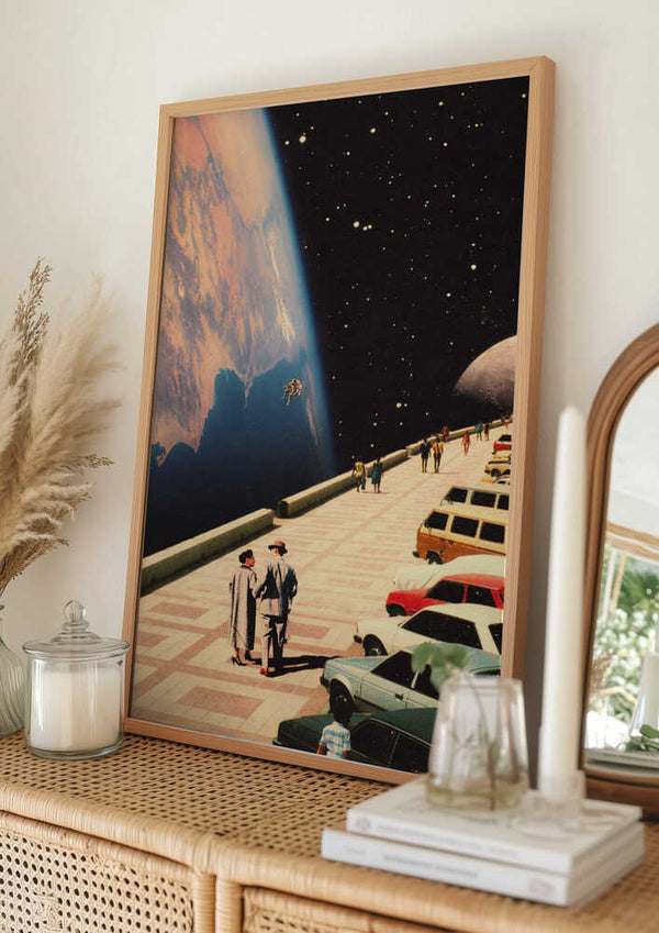 Tablou înramat „Space Promenade” de Taudalpoi