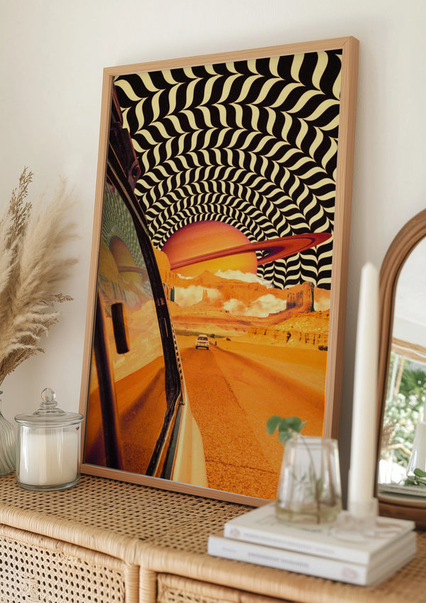 Tablou înramat „The Real Road Trip II” de Taudalpoi