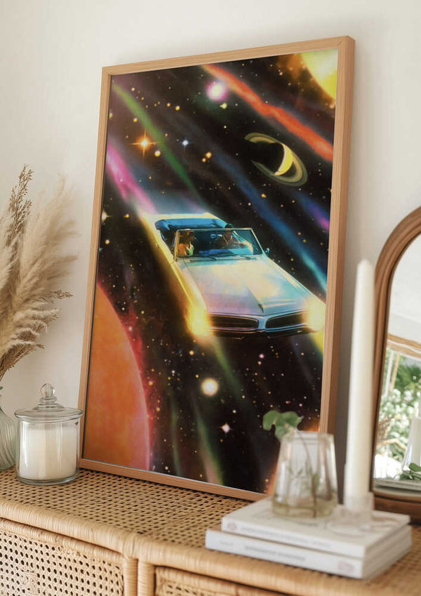 Tablou înramat „When The Light Gets In” de Taudalpoi