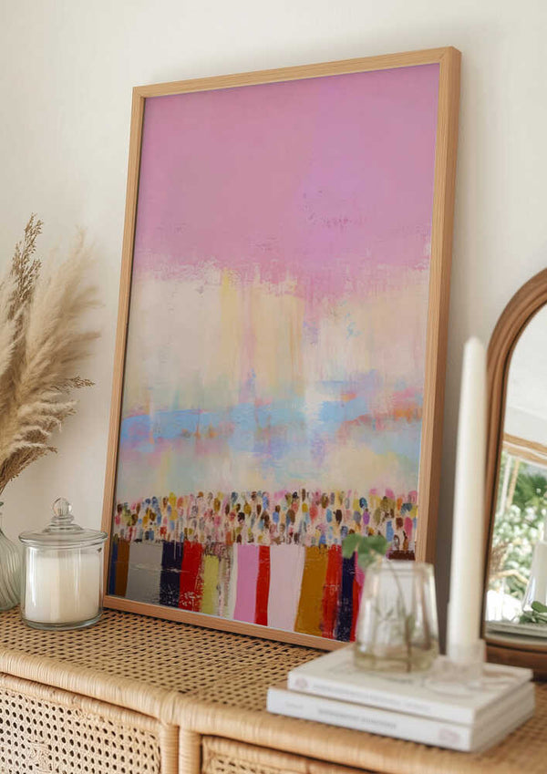 Tablou înramat „Pastel Reverie” de Treechild