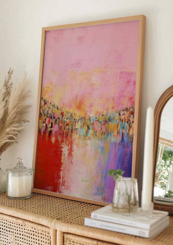 Tablou înramat „Colorful Gathering” de Treechild